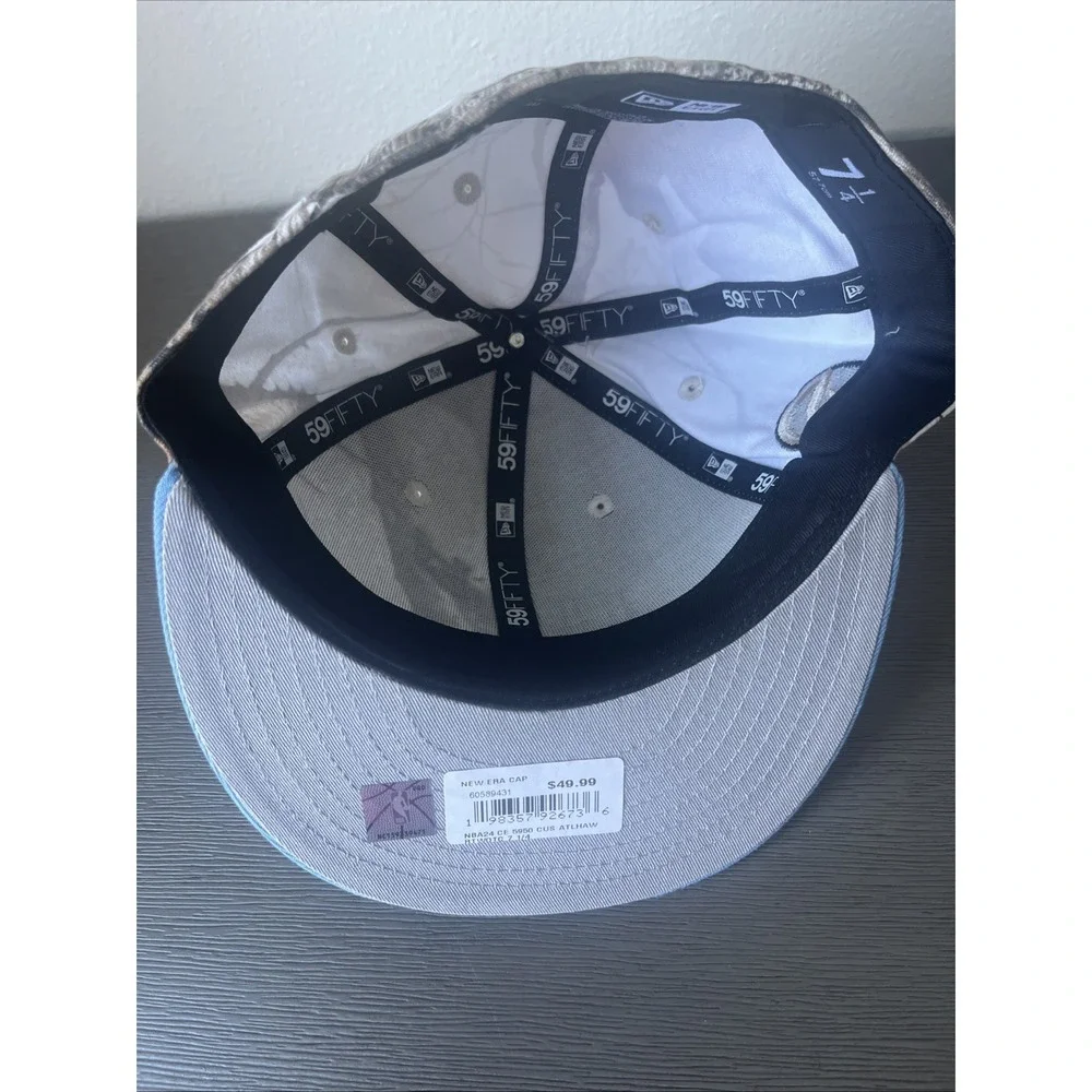 Atlanta Hawks New Era Realtree Camo NBA 7 1/4 Fitted Hat Cap NWT